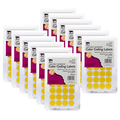 Charles Leonard Color Coding Labels, 3/4in, Yellow, PK12000 45140